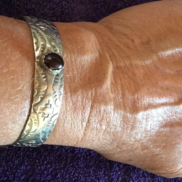 Jewelry - 🔆NATIVE AMERICAN BRACELET VINTAGE BLACK ONYX🔆